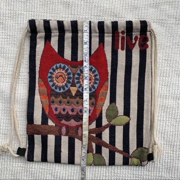 owl drawstring backpack - Picture 9 of 12
